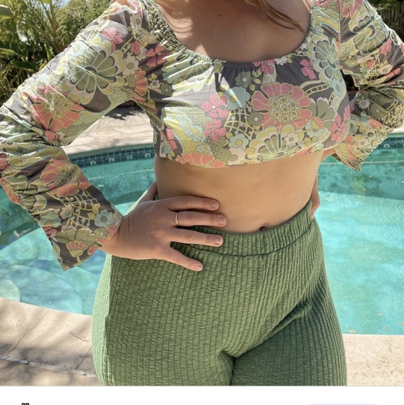 Nwt Gimaguas VOGUE featured vito crop blouse s/M ayai - Picture 6 of 12